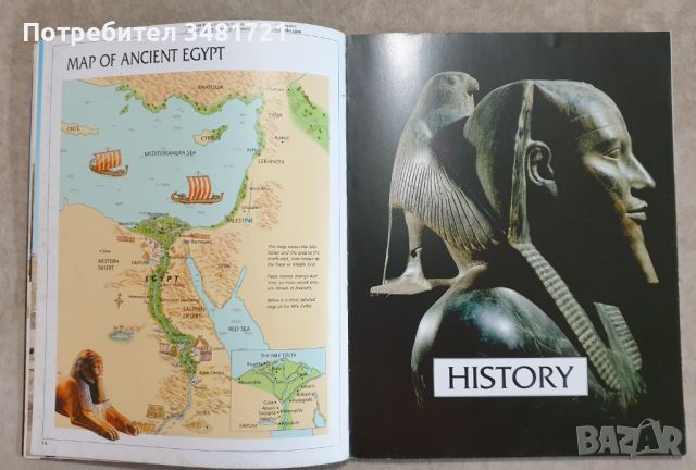 Енциклопедия на древния Египет / The Usborne Encyclopedia of Ancient Egypt, снимка 4 - Енциклопедии, справочници - 46498677