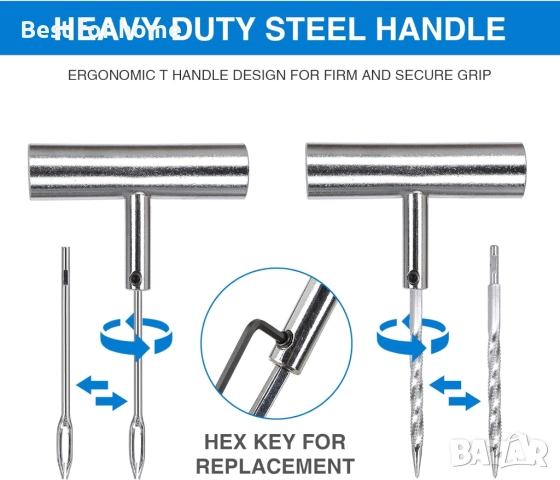 Комплект за ремонт на гуми 46 бр. , снимка 5 - Други стоки за дома - 52638456