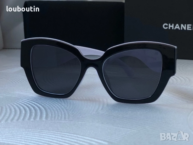 Дамски слънчеви очила котка черно и бяло, снимка 8 - Слънчеви и диоптрични очила - 52914722