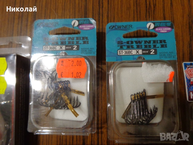 Джиг глави,силикони,воблери,тройни куки., снимка 4 - Такъми - 52502795