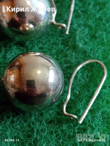 Класически модел сребърни обеци подходящ аксесоар за ежедневието 39771, снимка 3 - Обеци - 54026664