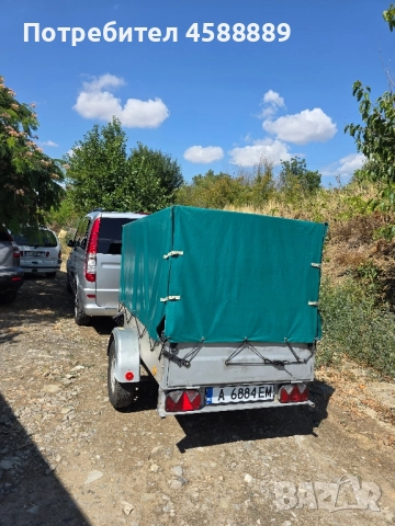 Продавам ремарке 750 кг., снимка 7 - Ремаркета - 51644068