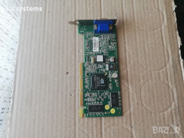 Видео карта NVidia Riva TNT2 M64 Vanta-16 16MB SDR 64bit AGP LP, снимка 6 - Видеокарти - 46631547