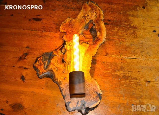 Страхотни дизайнерски лампи от маслиново дърво, снимка 13 - Лампи за таван - 50715242