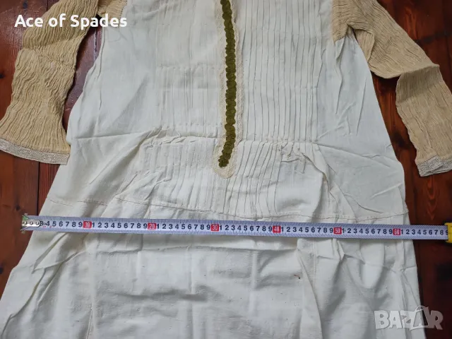 Автентична Женска Риза Сукман Част от Народна Носия , снимка 5 - Антикварни и старинни предмети - 49929515