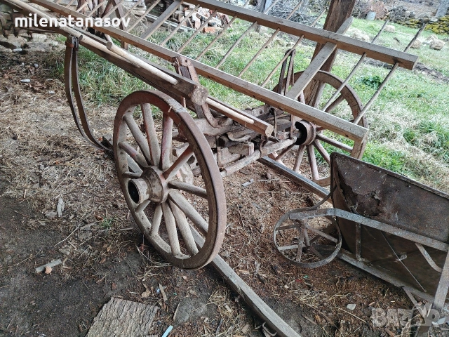 четири колела за конска каруца. , снимка 3 - Селскостопанска техника - 53917893