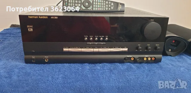 продавам ресивър  " harman/kardon" AVR 3000, снимка 3 - Ресийвъри, усилватели, смесителни пултове - 48008007