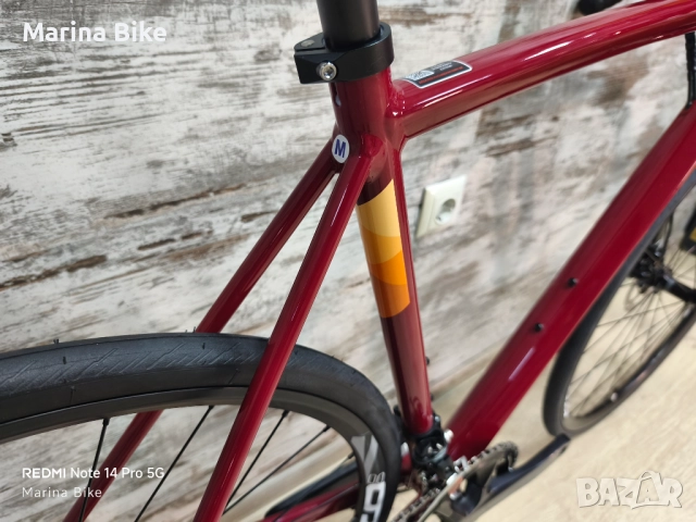 НОВ алуминиев шосеен велосипед Ridley Fenix SLA Disc 105 12 Fulcrum, снимка 10 - Велосипеди - 50088007