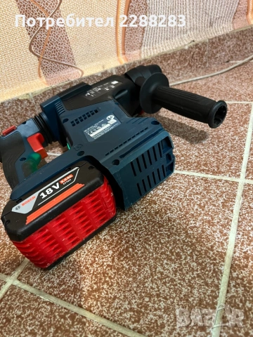 Нов-модел Бош BOSCH Professional GBH 18V-24 C, SDS , с 6А батерия,, снимка 7 - Бормашини - 53571342