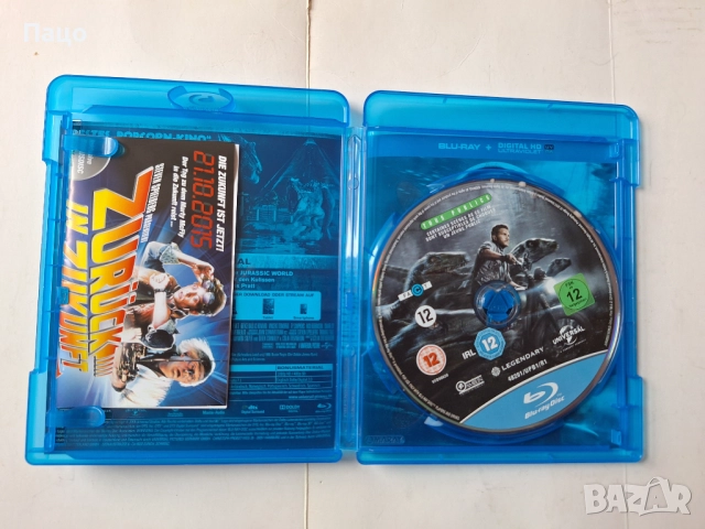 Jurassic World (Джурасик свят) Blu-Ray, снимка 3 - Blu-Ray филми - 52099435