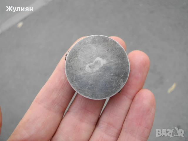 СТАРА ПОСРЕБРЕНА КУТИЙКА ЗА ХАПЧЕТА , снимка 7 - Антикварни и старинни предмети - 51204161