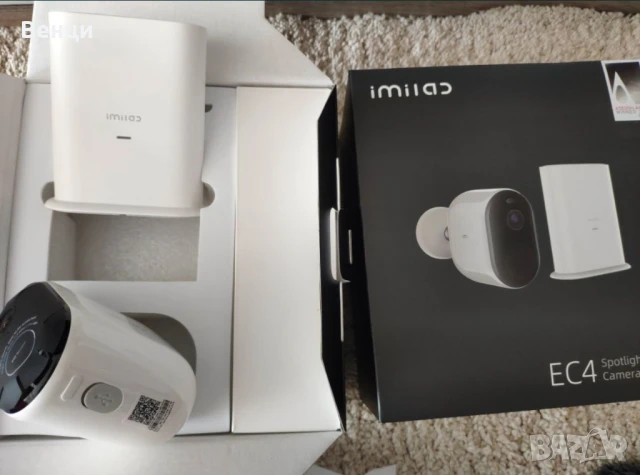 Чисто нова соларна  камера EC4 пълен комплект, снимка 4 - Камери - 50710846