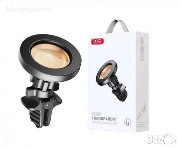 Магнитна MagSafe Стойка за автомобил XO-C129 / Черен / Баркод : 2404116