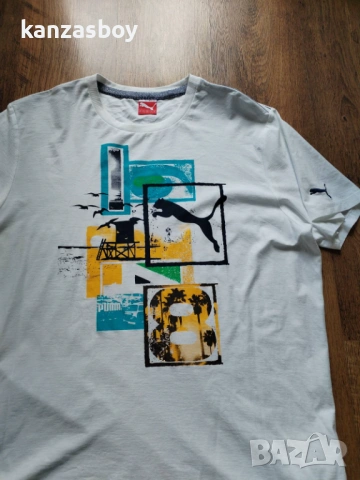 puma - страхотна мъжка тениска 2XL КАТО НОВА, снимка 2 - Тениски - 53623371