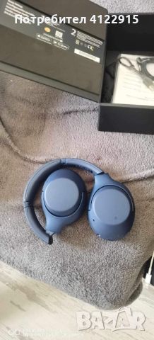 Безжични слушалки с микрофон Sony - WH-XB900N, сини, снимка 6 - Bluetooth слушалки - 46309636
