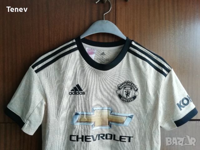 Manchester United Adidas оригинална златиста фланелка тениска Манчестър Юнайтед , снимка 2 - Тениски - 45827943