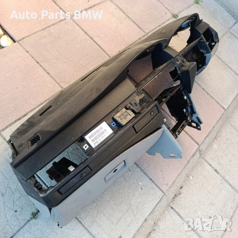 Арматурно табло BMW E60 E61 Десен волан с къп холдери БМВ Е60 Е61 за Старт Стоп система , снимка 2 - Части - 51782678
