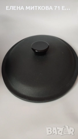 Тежка чугунена тенджера с овална форма, снимка 7 - Съдове за готвене - 54271502