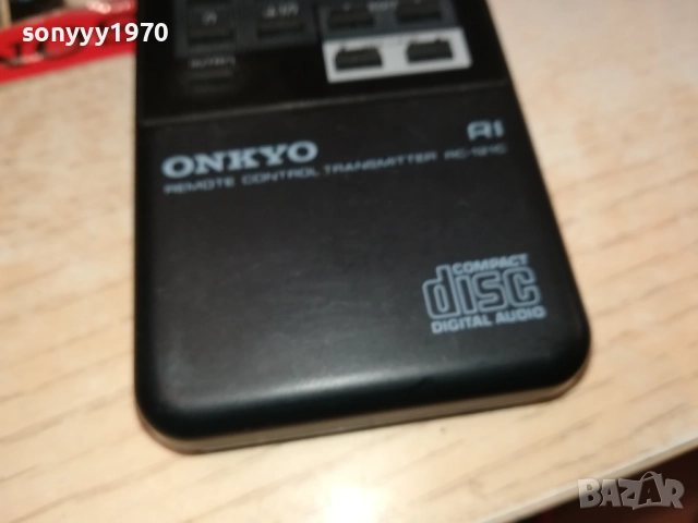ONKYO R1 RC-121C CD/TAPE REMOTE CONTROL-ВНОС SWISS 2110251536, снимка 7 - Декове - 52132100