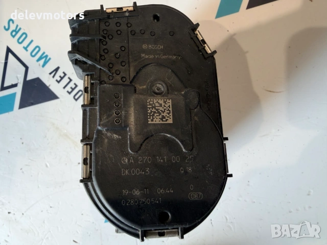 A2701410025 дросел клапа от Mercedes GLA 180 X156, двигател 270910, автоматик, 122 кс., 60 000 km., снимка 5 - Части - 53707183