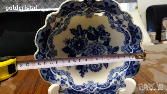 Старинен  порцелан чиния , снимка 4 - Антикварни и старинни предмети - 50236028