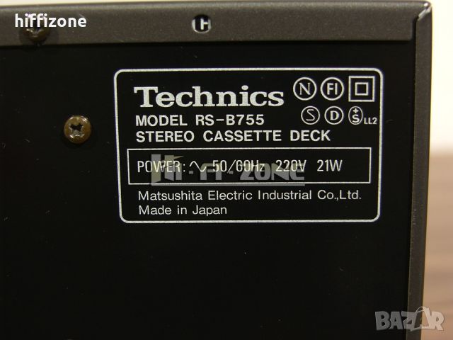 ДЕК  Technics rs-b755 /1 , снимка 9 - Декове - 46363778