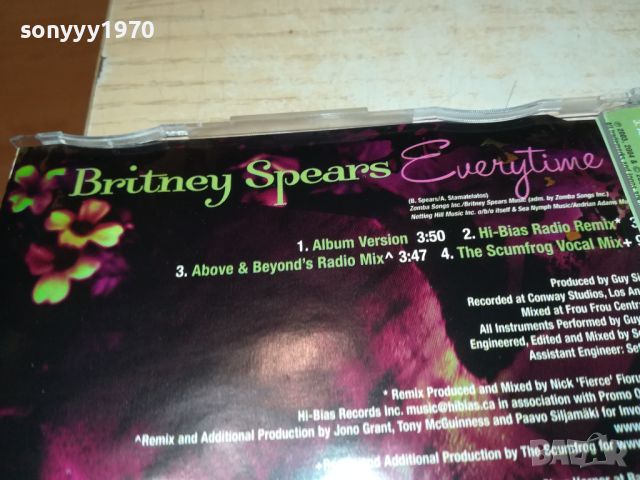 BRITNEY SPEARS CD-ВНОС GERMANY 2707242008, снимка 10 - CD дискове - 46717267