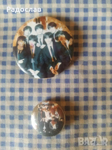значки K-Pop BTS, снимка 4 - Колекции - 50800448