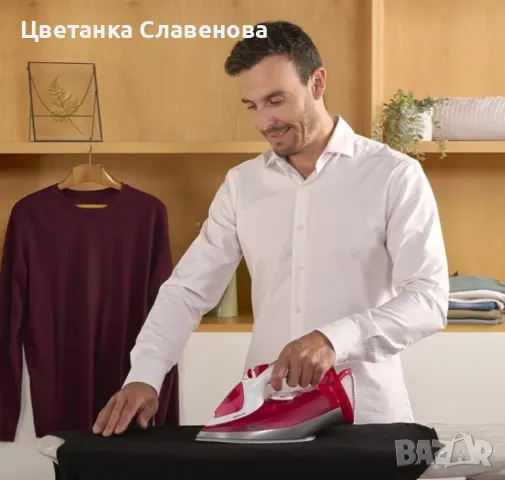 Solac - Парна ютия Optima 3.0 | 2800 W | Парен удар 180 g/min | Непрекъснато пара 40 g/min | Керамич, снимка 3 - Ютии - 49665198