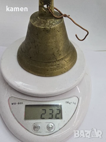 Малка масивна камбана, снимка 5 - Антикварни и старинни предмети - 51394688