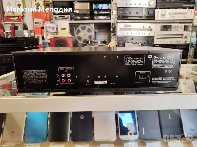 Касетен дек Technics RS-AZ6 В перфектно техническо и много добро визуално състояние., снимка 12 - Декове - 51730915