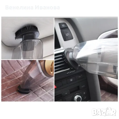 Преносима авто - прахосмукачка 100W AUTO CLEAN5B, снимка 5 - Прахосмукачки - 47440444