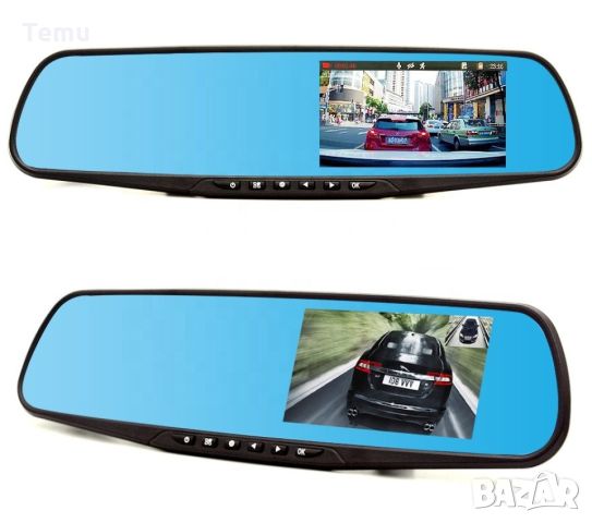 Видеорегистратор тип огледало за задно виждане DVR JPG 1080 P -8Mpx, снимка 3 - Друга електроника - 45844057
