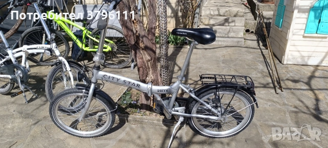 Аломиниев сгъваем велосипед