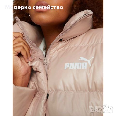 Дамско яке puma style down shiny puffer jacket pink, снимка 3 - Якета - 46763685