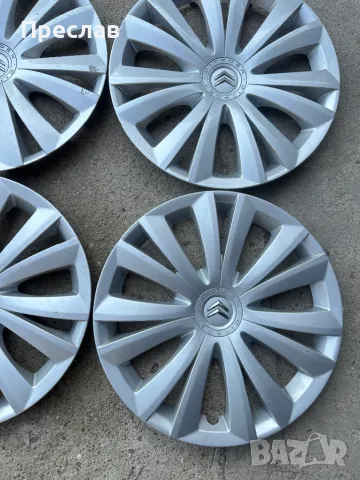 4 броя оригинални тасове за Citroen Berlingo, C4 16, снимка 2 - Аксесоари и консумативи - 49777786