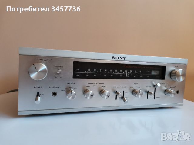 Винтидж Японски Стерео Ресийвър SONY STR-6055 Усилвател STR6055, снимка 5 - Ресийвъри, усилватели, смесителни пултове - 46213738