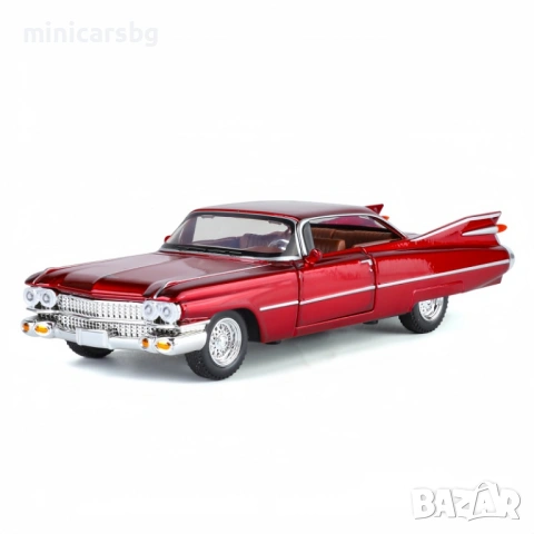 Метални колички: Cadillac Eldorado 1959, снимка 4 - Колекции - 54248689