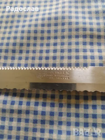 кухненски нож Solingen , снимка 5 - Прибори за хранене, готвене и сервиране - 49937259