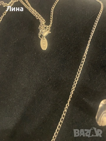 Сребърни пръстени,колие на Yv Roshe, снимка 7 - Колиета, медальони, синджири - 54006084