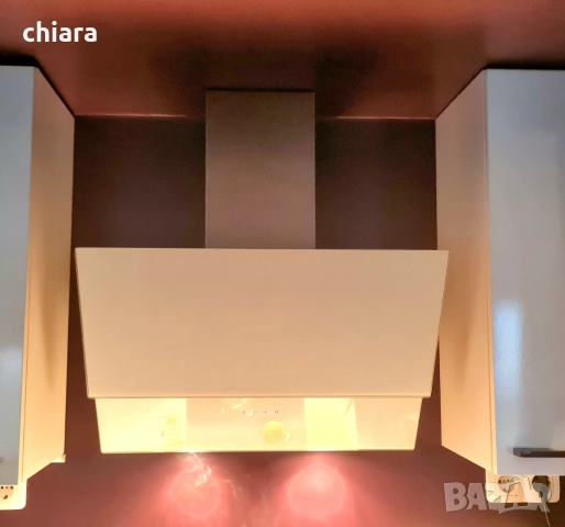 Стенен аспиратор бяло стъкло 500м³, снимка 7 - Абсорбатори - 52385636