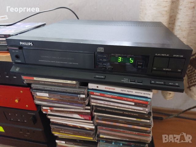 Philips CD 371 TDA1541, снимка 2 - Аудиосистеми - 46568849