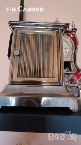 Antique German carriage clock alarm clock Junghans 1910s, снимка 7 - Други - 46656468