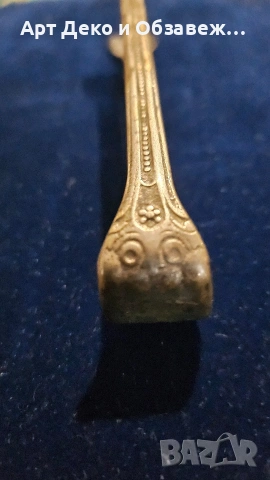 Старинна щипка за лед, снимка 4 - Прибори за хранене, готвене и сервиране - 53613805