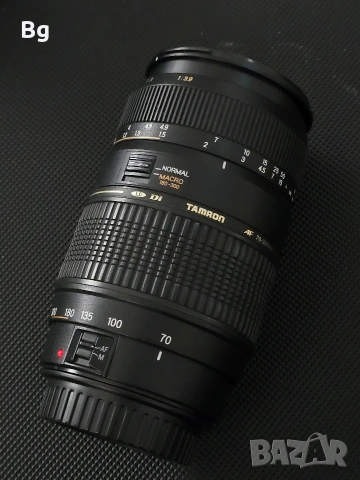 Tamron 70-300 Macro за Canon за части или ремонт. 