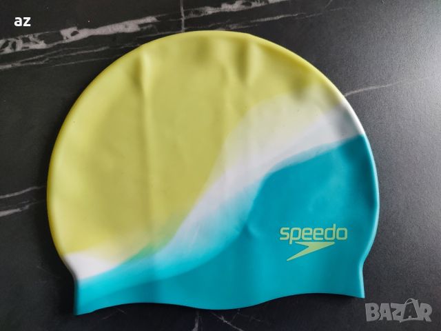 SPEEDO Плувна шапка PLAIN FLAT SILICONE CAP
, снимка 3 - Шапки - 45840281