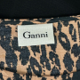 Мини рокля Ganni Leopard Midi Dress, снимка 4