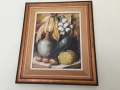 Картина „Натюрморт“ , маслени бои, художник Стефан Карагьозов , снимка 2