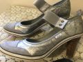 Дамски летни обувки на ток, снимка 1 - Дамски обувки на ток - 45491845