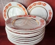 Сервиз за хранене 6+6.Качествен руски порцелан.Маркировка., снимка 1